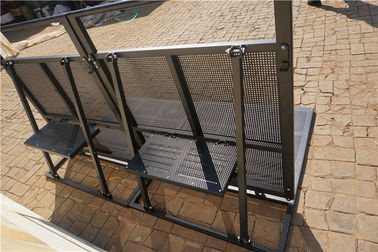High Security Metal Crowd Control Barriers Lightweight For Outdoor Event